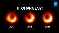 New images of M87's black hole show its changing magnetic field