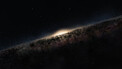 Artist's visualisation of the Milky Way