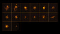Halos brilhantes em torno de quasars distantes