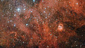 A região em torno da nebulosa Sharpless 2-54 vista pelo VST