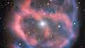 Panorâmica da nebulosa planetária evanescente ESO 577-24