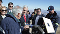 O Presidente da República do Chile no Observatório de La Silla