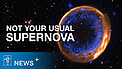 Primeira prova visual de uma estrela destruída por um par de explosões