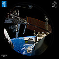 "From Earth to the Universe" — Earth from the JEM Window