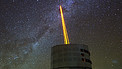 Quatro lasers lançados à atmosfera