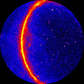 Gamma ray map of the Milky Way