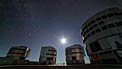 The bright sky at Paranal