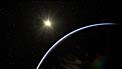 The Moon's Phases as Seen from Space