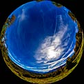 Halo in the Greek sky
