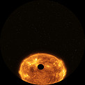 Planetary Transit (fulldome artist's impression)
