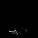 A prism is used to spread light into its constituent colours