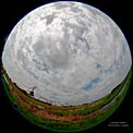 STS-135 fulldome towback