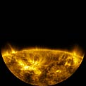 Fulldome clip of the Sun