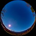 The Sun crosses the sky