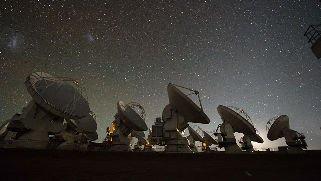 The ALMA time-lapse compilation 2012