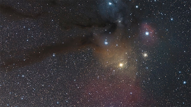 Zoom ind på kuglehoben Messier 4 