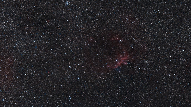 Zooming in on the wings of the Seagull Nebula