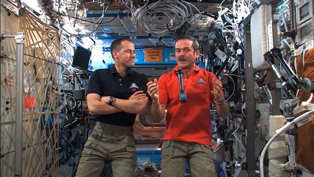 International Space Station Astronauts Congratulate ALMA Partners