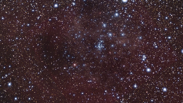 Zoom sull'ammasso aperto NGC 2547
