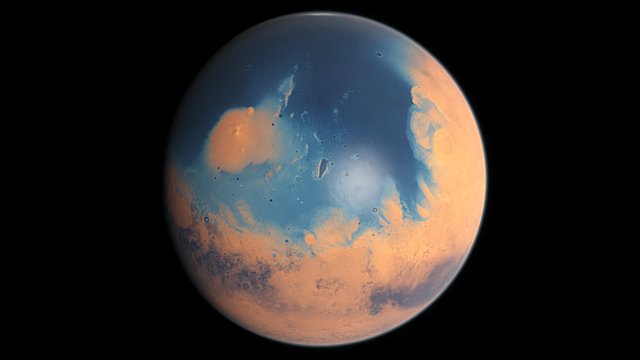 Marte: O planeta que perdeu um oceano de água