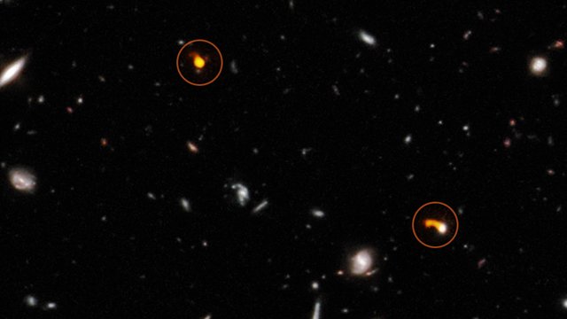 ALMAs dybe kig ind i af Hubble Ultra Deep Field som video