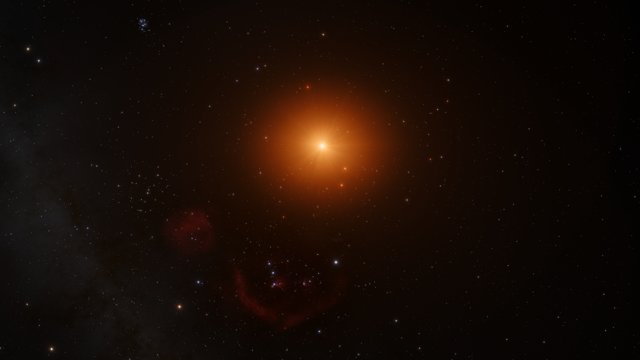 Animation av planeterna i bana omkring TRAPPIST-1