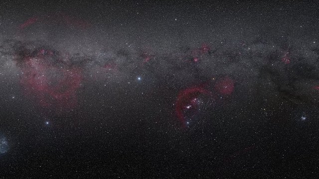 Zoom ind på en eksplosion i Orion
