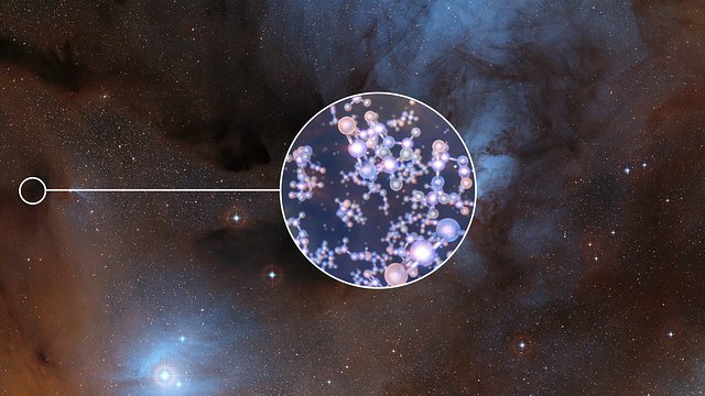ALMA detecta isocianato de metilo alrededor de estrellas jóvenes de tipo solar