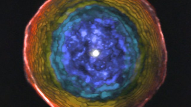ESOcast 127 Light: Åldrande stjärna blåser ut en rökig bubbla