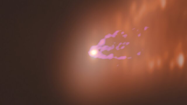 Primera imagen de un agujero negro expulsando un potente chorro (ESOcast 260 Light)