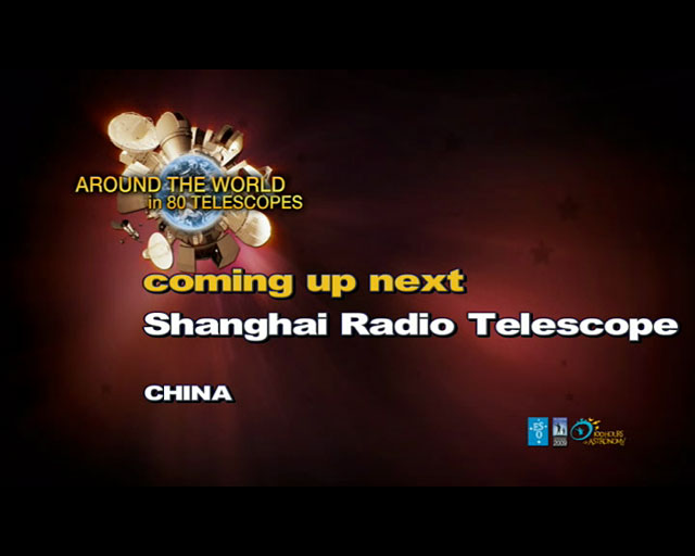 Shanghai Radio Telescope (AW80T webcast)