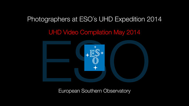Photographers at ESO's UHD Expedition 2014