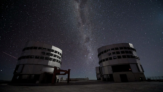 Observing the Milky Way from the VLT