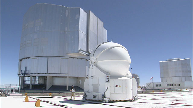 An Auxiliary Telescope on the move