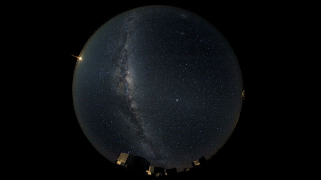 A fish-eye view on the VLT