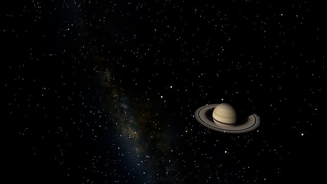 Voyager 2 Saturn Flyby 1