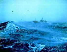 [Image - Trawler at sea]