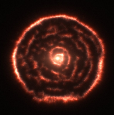 ALMA image of R Sculptoris