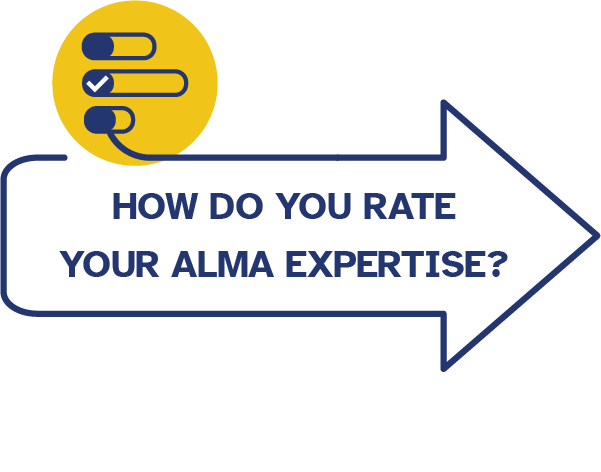 How do you rate your level of ALMA expertise?