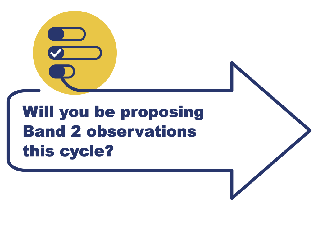 Will you be proposing Band 2 observations this cycle?