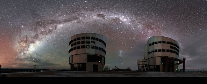 The Milky Way from the VLT