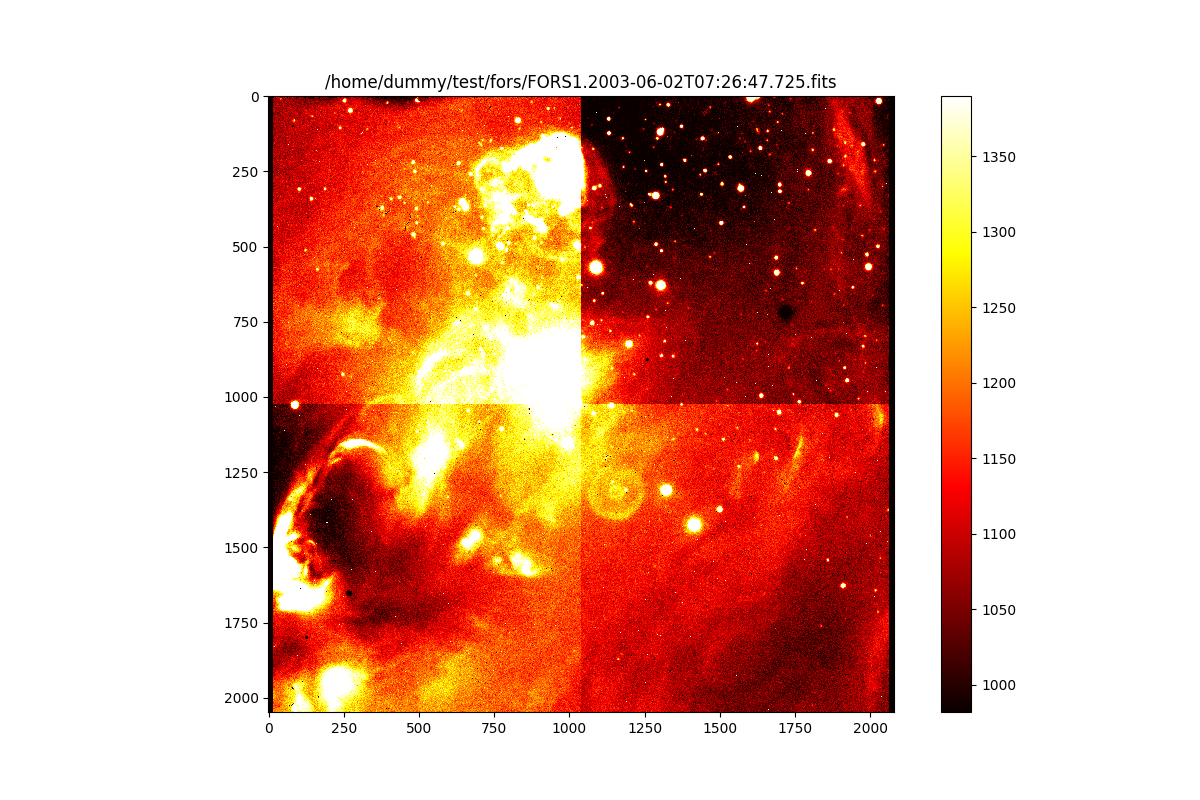 Raw data image